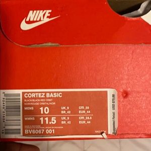 Authentic Nike Cortez “Floral Pack” Size 10
